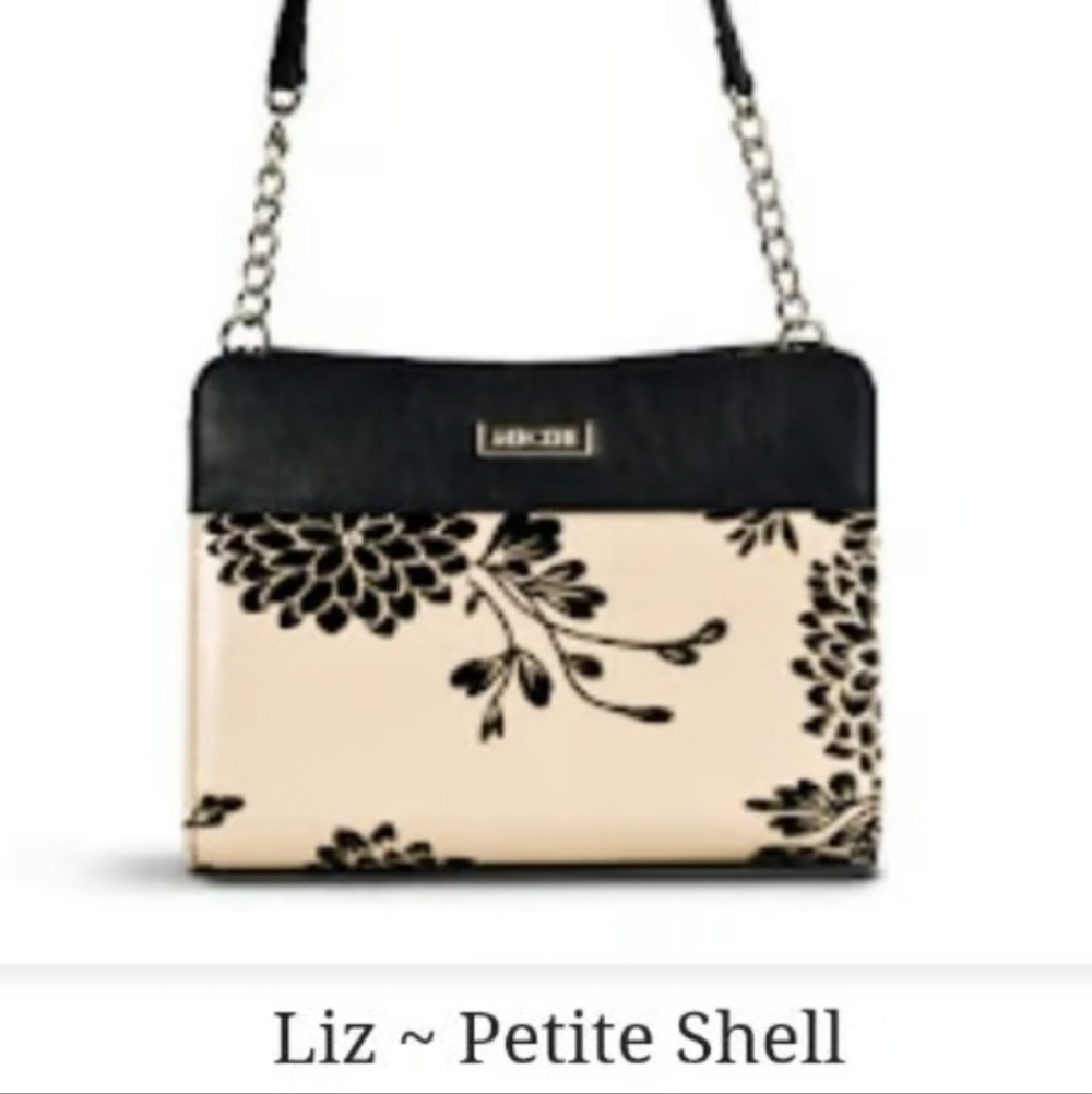 New Miche Petite Shell (Only) In Liz Black & Cream - Still In Package